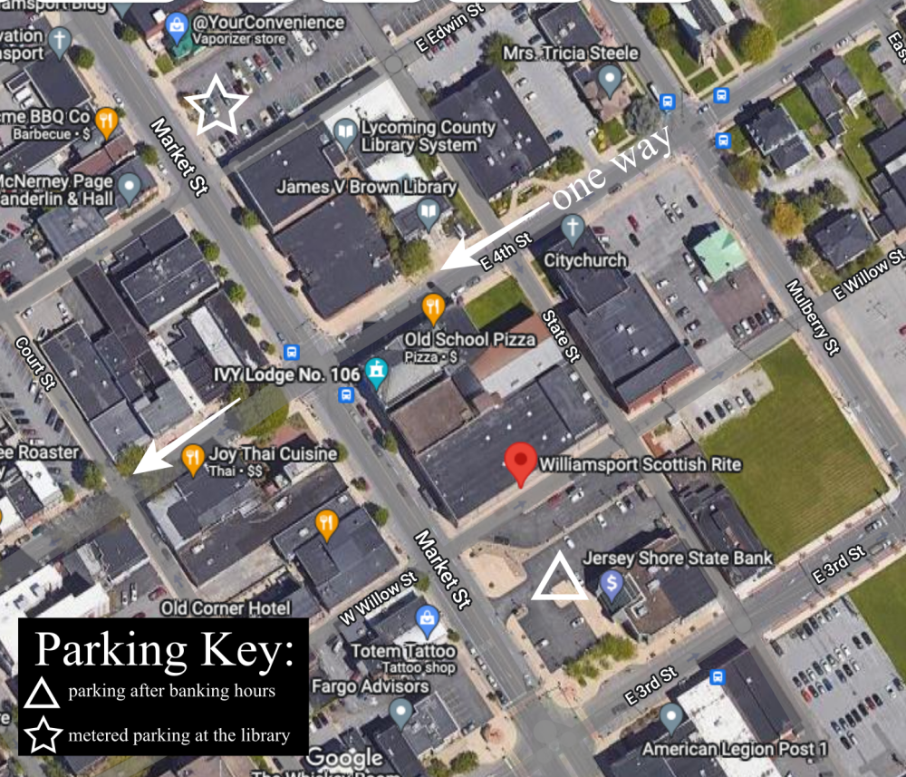 map for parking