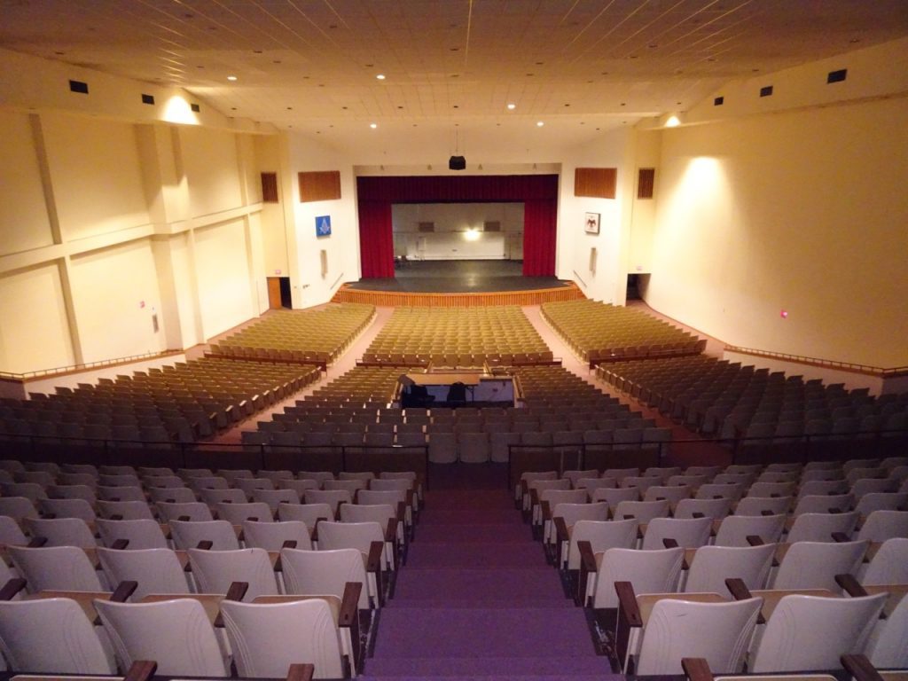 Auditorium from crowd