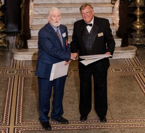 Presenting a 50 year member