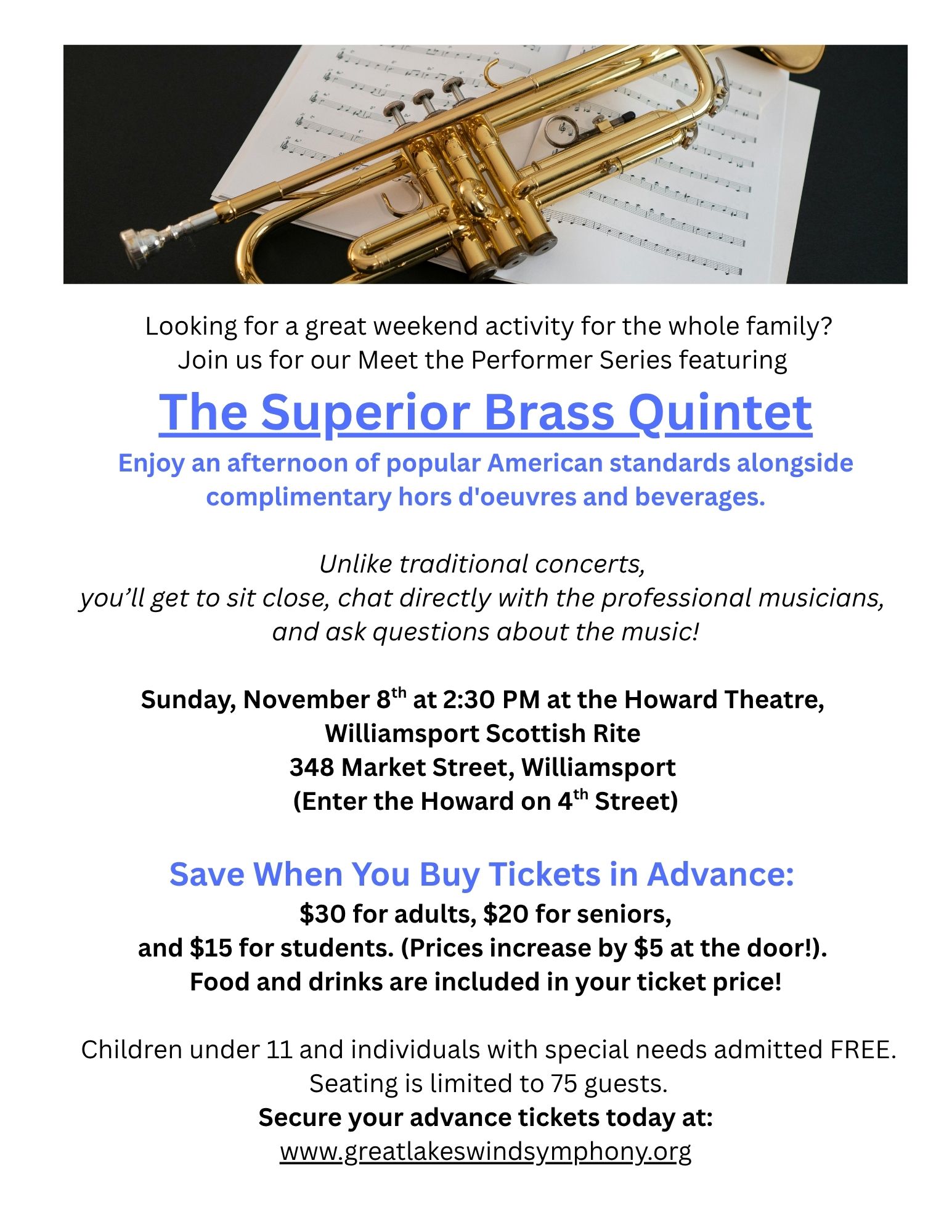 Meet the Performer: The Superior Brass Quintet