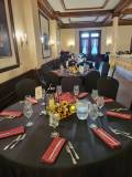 tablescape at wedding
